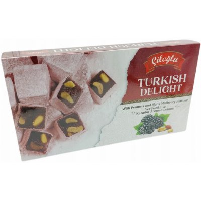 Ciloglu Turkish Lokum z moruše s arašídy 300 g – Zboží Dáma