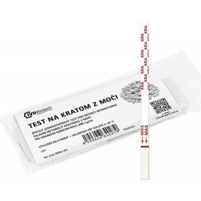 IVD Biotech Drogový test na KRATOM z moči proužek 1 ks – Sleviste.cz