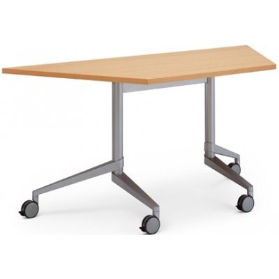 Wiesner-Hager Flex-table 3581-280 Trapézový stůl 160 x 80 cm Buk přírodní D44 – Zboží Mobilmania