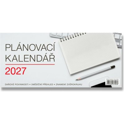 Plánovací plus stolní pracovní 2027 – Sleviste.cz