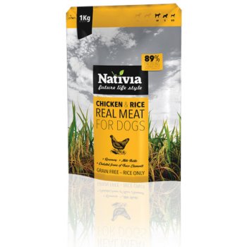 Nativia Real Meat chicken & rice 8 kg