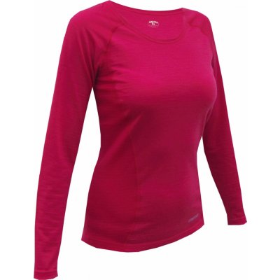 Jitex Kameda 801 sytě růžová dámské triko dlouhý rukáv Merino vlna sytě růžová – Zbozi.Blesk.cz