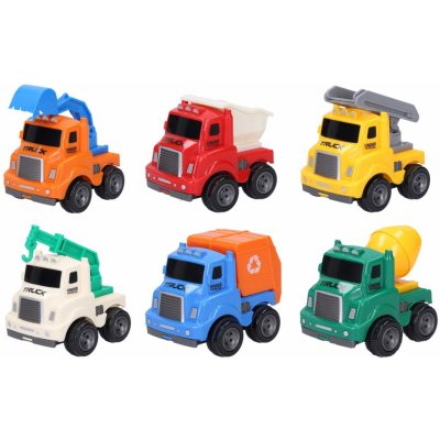 Wiky Vehicles Dopravní prostředky 5 ks 9 cm – Zboží Dáma