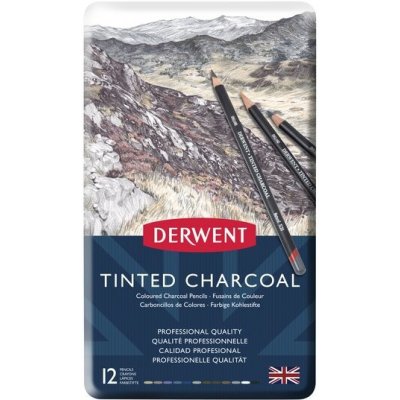 Derwent Tinted Charcoal 2301690 12 ks