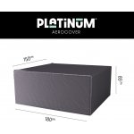 Ochranný obal na zahradní jídelní set obdélník 7930 Aerocover 180x150x85 cm – Zboží Dáma