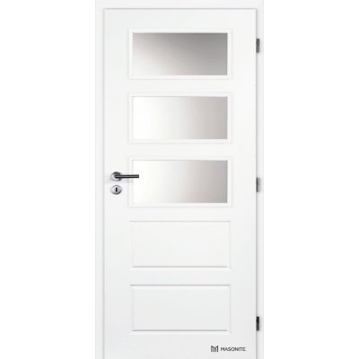 Doornite OREGON SKLO hladké bílé 60 cm