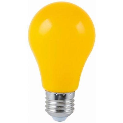 HEITRONIC HEITRONIC LED žárovka A60 žlutá E27 4W 17043 – Hledejceny.cz