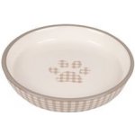 Flamingo miska keramická 180 ml průměr 15 cm pro kočku béžová – Zboží Dáma