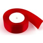 Stuha saténová 4cm x 23m ČERVENÁ – Zboží Mobilmania