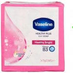 Vaseline Healthy Plus Bar Soap Healthy Bright hydratační tuhé mýdlo 3 x 75 g – Zboží Mobilmania