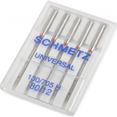 SCHMETZ Jehly strojové 705 H UNIVERSAL 80 (5ks) – Zboží Dáma