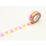 MT masking tape vzorovaná triangle and diamond pink – Sleviste.cz