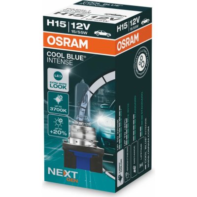 Osram Cool Blue Intense H15 PGJ23t-1 12V 15/55W 64176CBN – Hledejceny.cz