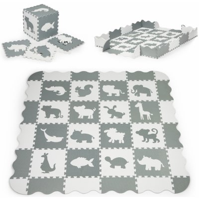 Ecotoys Pěnová podložka s plotem suchý bazén 36 dílů – Sleviste.cz