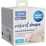 CANPOL BABIES Savička k lahvi Natural Shape12m+ 2ks – Zboží Mobilmania