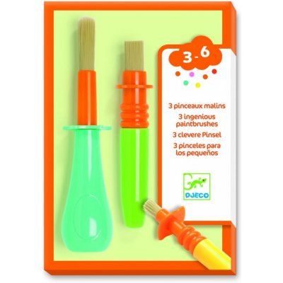 DJECO Malířské štětce pro nejmenší – Zbozi.Blesk.cz