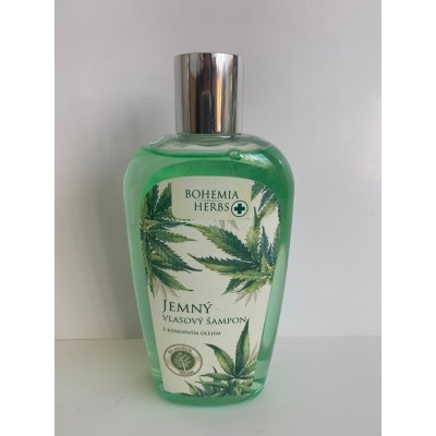 Bohemia Herbs Cannabis regenerační vlasový šampon s konopným olejem 250 ml