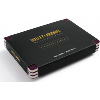 Leuchtturm1917 Bullet Journal A6 Purple26 tečkované 3 ks – Hledejceny.cz