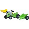 Šlapadlo Rolly Toys Deutz Agroplus nakladač + přívěs