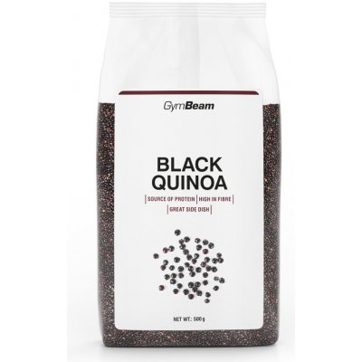 GymBeam Quinoa černá 0,5 kg – Zboží Mobilmania