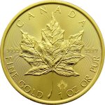 Royal Canadian Mint Maple Leaf zlatá mince 50 CAD stand 1 oz – Sleviste.cz