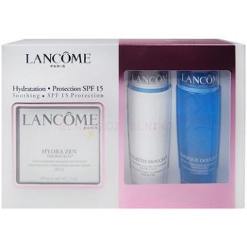 Lancôme Hydra Zen Neurocalm Cream SPF15 50 ml Hydra Zen Cream SPF15 + 125 ml Galatéis Douceur + 125 ml Tonique Douceur Všechny typy pleti dárková sada