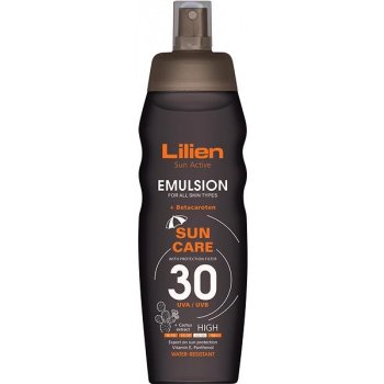 Lilien Sun Active emulze na opalování SPF30 200 ml