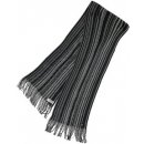 Lonsdale College 2 Scarf Black Stripe