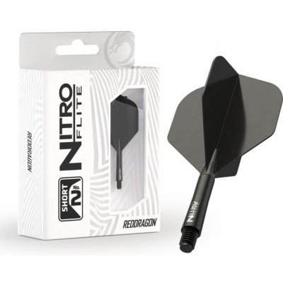 Red Dragon Nitro Flite - No2 - black - short – Zboží Dáma Red Dragon Nitro Flite - No2 - black - short – Zboží Dáma