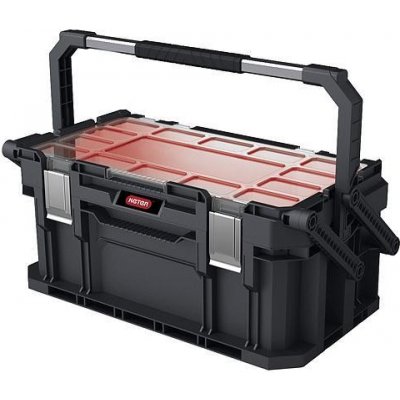 Keter Connect Cantilever Box s organizérem 22" 57x32x25cm černý/červený 17203104 – Zboží Mobilmania