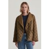 Dámská bunda Gant Quilted Jacket zelená