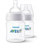 Philips Avent Anti-colic SCY100/02 kojenecká láhev anti-colic 2x125 ml – Hledejceny.cz