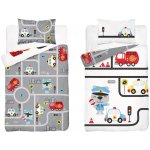 Detexpol povlečení City šedé 135 x 100 cm – Zboží Dáma