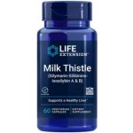 Life Extension Milk Thistle Silymarin -Silibinins-Isosilybin A &/ B 60 vegetariánská kapsle 750 mg – Hledejceny.cz