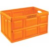 Úložný box Obi Skládací přepravka oranžová 46 l