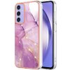 Pouzdro a kryt na mobilní telefon Samsung Protemio 73848 IMD MARBLE Ochranný kryt Samsung Galaxy A15/A15 5G PURPLE