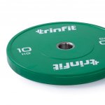 TRINFIT Olympijský kotouč Bumper Plate Training 10 kg 50 mm – Hledejceny.cz
