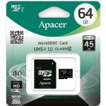 APACER mcroSDXC64GB UHS-I U1 AP64GMCSX10U1-R – Hledejceny.cz