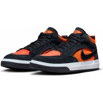 Nike SB React Leo black/black-orange-electro orange – Zboží Mobilmania