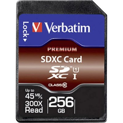 Verbatim SDXC 256 GB 44026 – Zboží Mobilmania