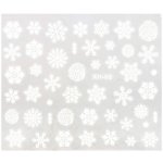 BIO NAILS Nálepka Vánoce XH 03 bílá – Zboží Mobilmania