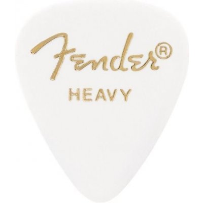 Fender 351 Shape Classic Celluloids White Trsátko – Hledejceny.cz