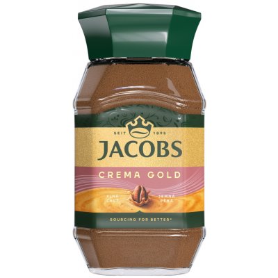 Jacobs Douwe Egberts Crema Gold instantní káva 190 g – Hledejceny.cz