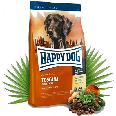 Happy Dog Supreme Nutrition Toscana 4 kg – Hledejceny.cz