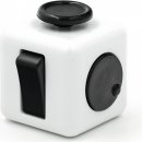 Fidget Cube antistresová kostka bílý černý