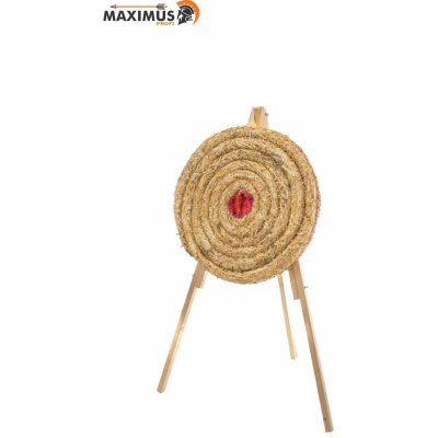 Maximus Profi Slaměná terčovnice PROFI 80/9 cm červená – Zbozi.Blesk.cz