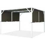 Garden Point Santorini 3 x 3 m bílá a hnědá GAP297 – Sleviste.cz
