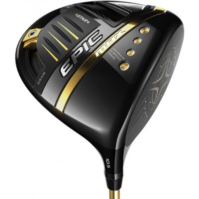 Callaway Epic Max Star pánské driver LH 10,5° regular graphite UST ATTAS Speed – Zboží Mobilmania