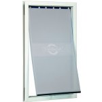 PetSafe Staywell 660 Dvířka hliníková bílá 63,9 x 41,7 cm – Sleviste.cz