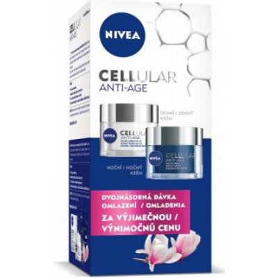 Nivea Cellular denní krém 50 ml + noční krém 50 ml dárková sada – Zbozi.Blesk.cz